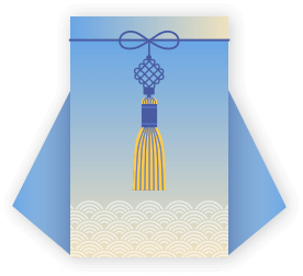 blue gift bag