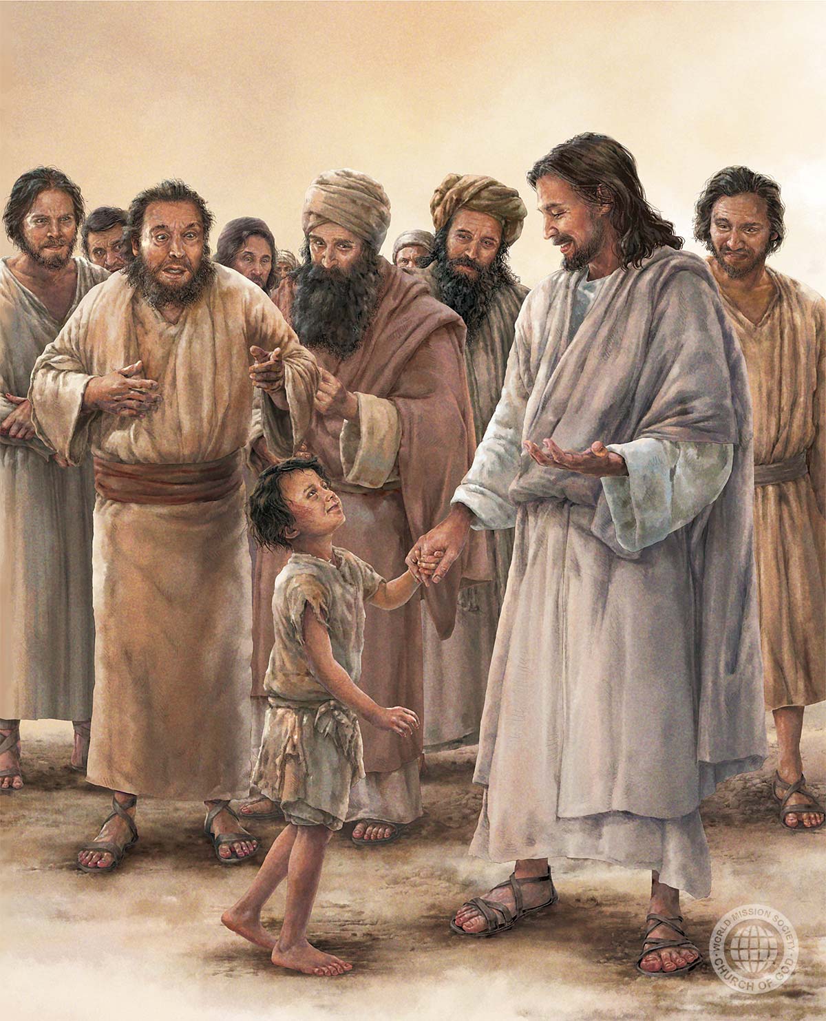 lds child praying painting